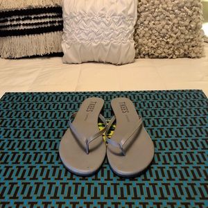 Gray TKEES Flip Flops